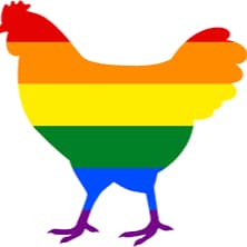 Rainbow Chicken logo
